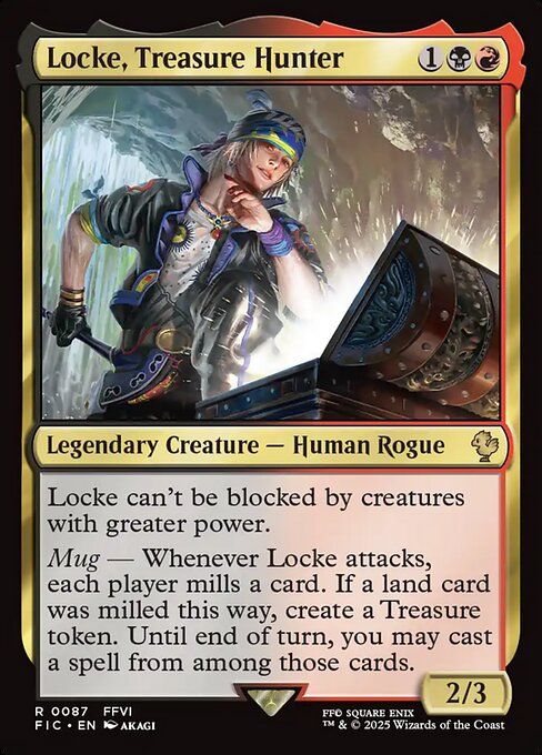 Locke, Treasure Hunter (FIC) 87 - Near Mint