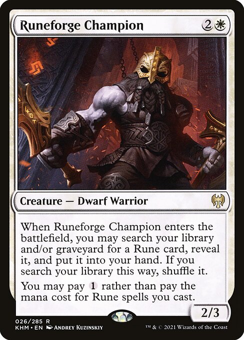 Runeforge Champion (KHM) 26 - Near Mint
