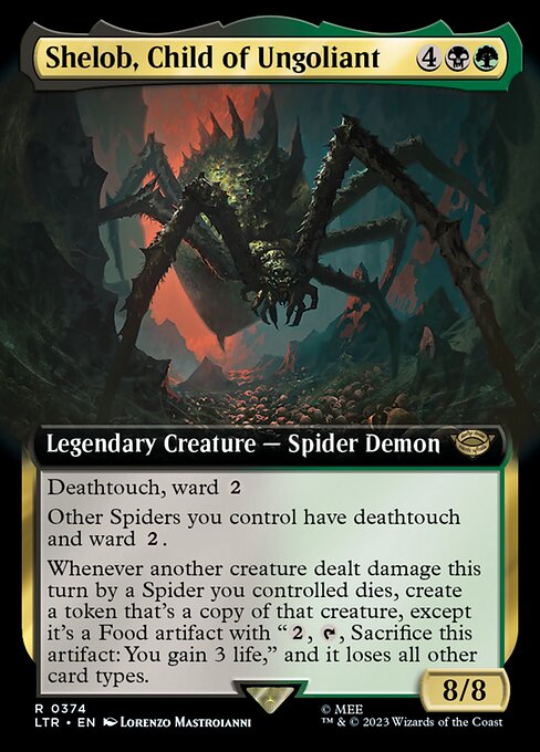 Shelob, Child of Ungoliant (LTR) 374 - Near Mint