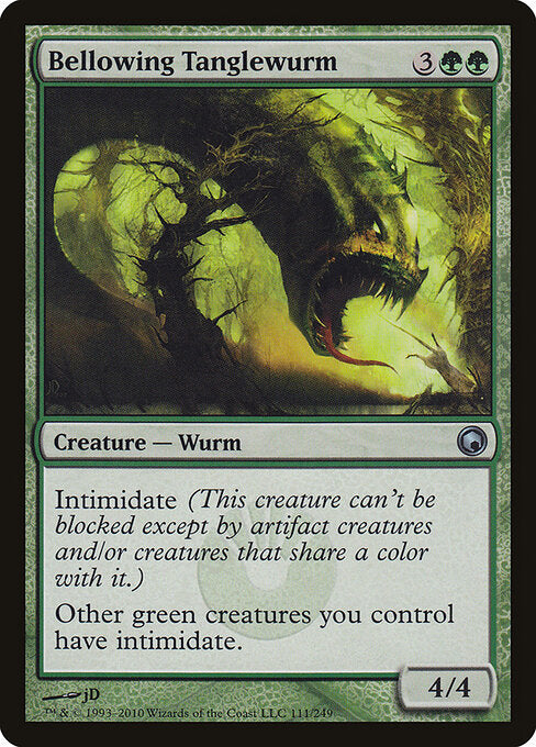 Bellowing Tanglewurm (SOM) 111 - Near Mint
