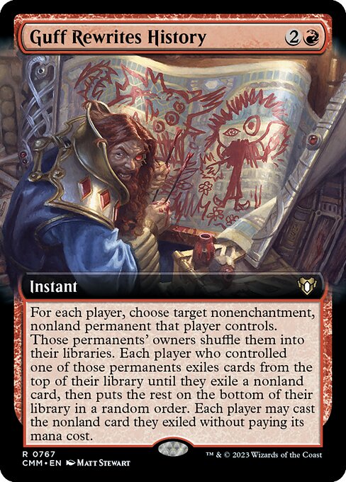 Guff Rewrites History (CMM) 767 - Near Mint