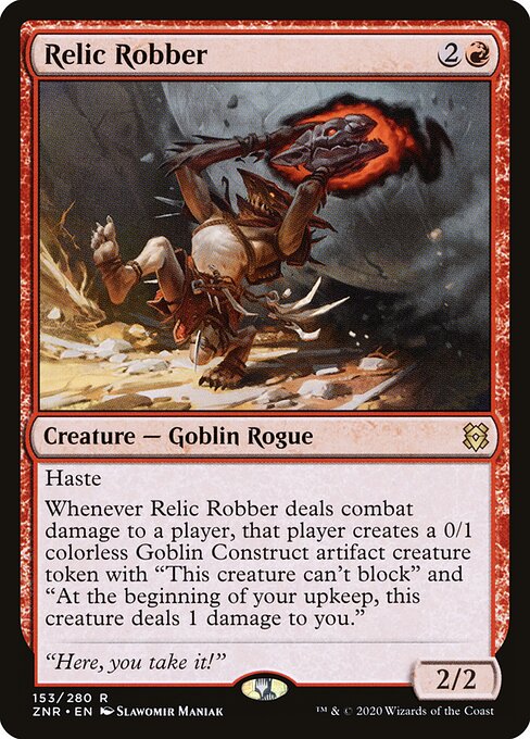 Relic Robber (ZNR) 153 - Near Mint