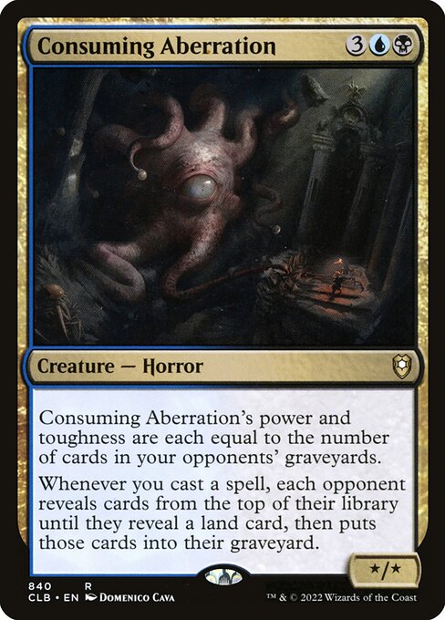 Consuming Aberration (CLB) 840 - Near Mint