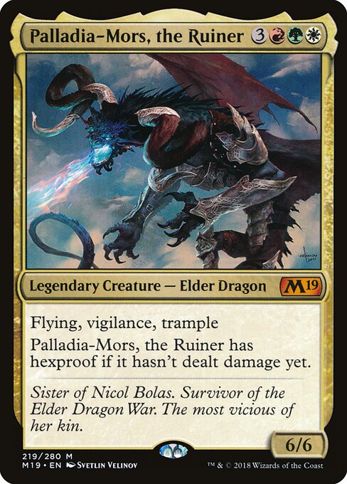 Palladia-Mors, the Ruiner (M19) 219 - Near Mint
