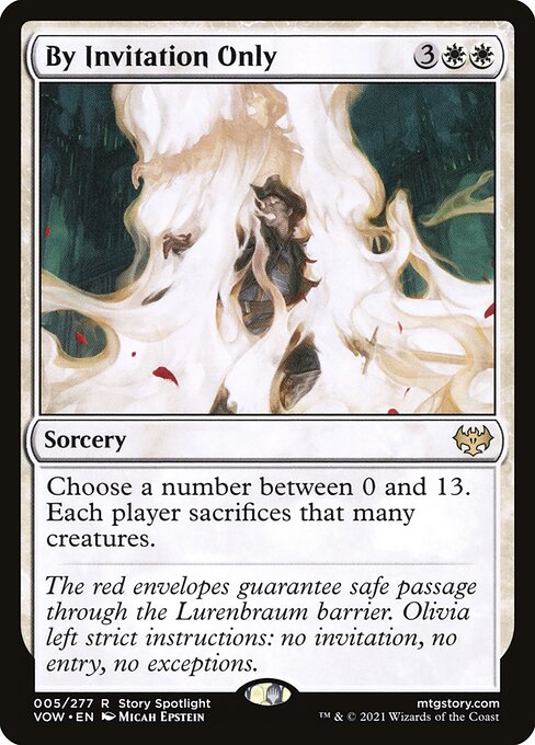 By Invitation Only Foil (VOW) #5