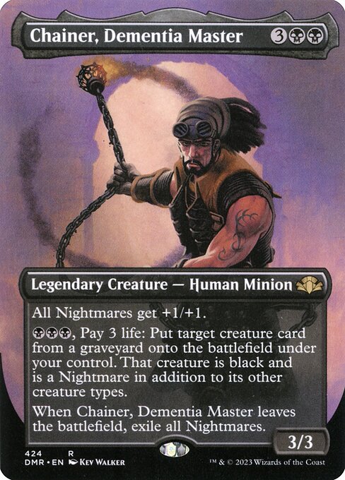 Chainer, Dementia Master Foil (DMR) #424