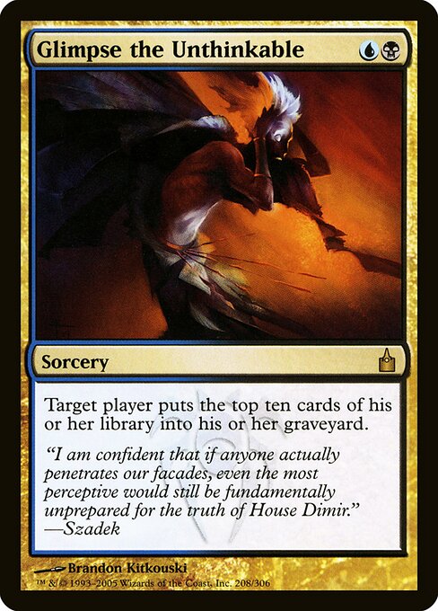 Glimpse the Unthinkable (RAV) 208 - Near Mint