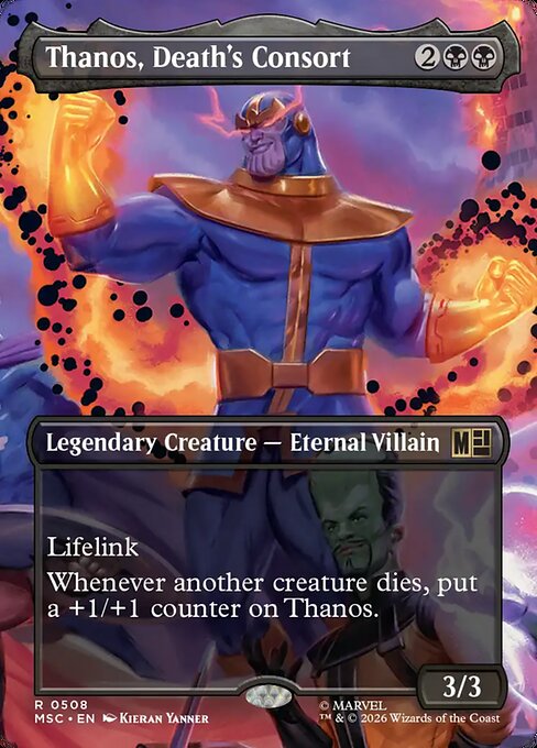 Thanos, Death's Consort Foil (MSC) #508