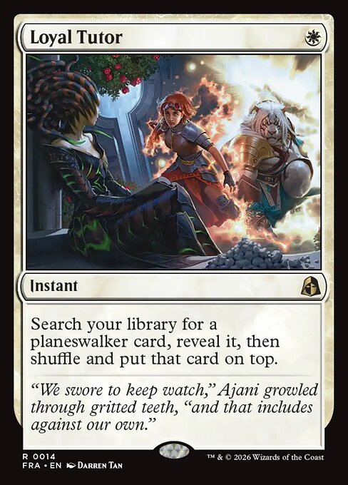 Loyal Tutor (FRA) 14 - Near Mint