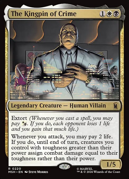 The Kingpin of Crime (MSH) 220 - Near Mint