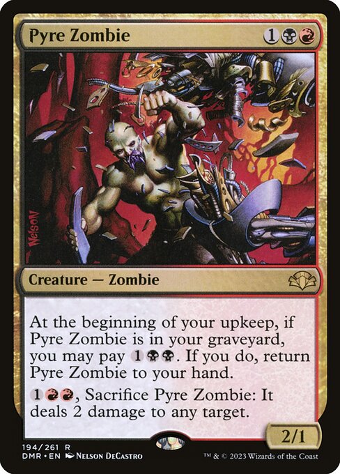 Pyre Zombie Foil (DMR) #194