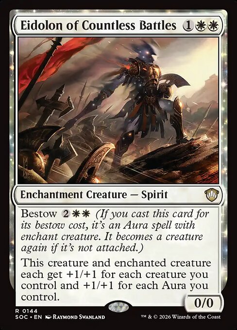 Eidolon of Countless Battles (SOC) 144 - Near Mint