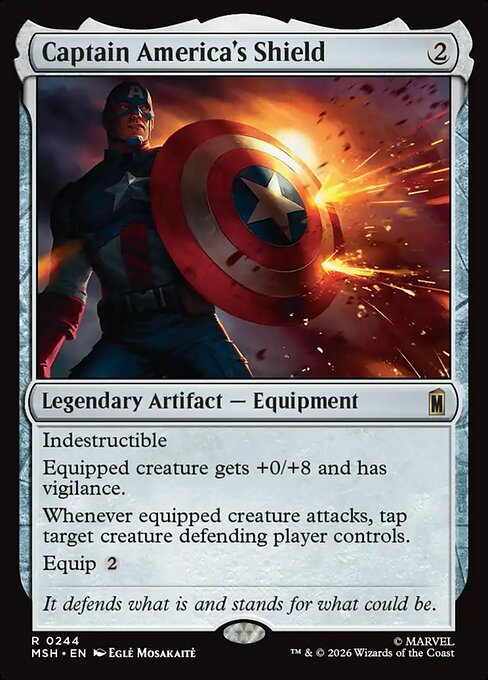 Captain America's Shield (MSH) 244 - Near Mint