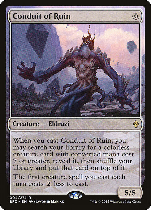 Conduit of Ruin (BFZ) 4 - Near Mint