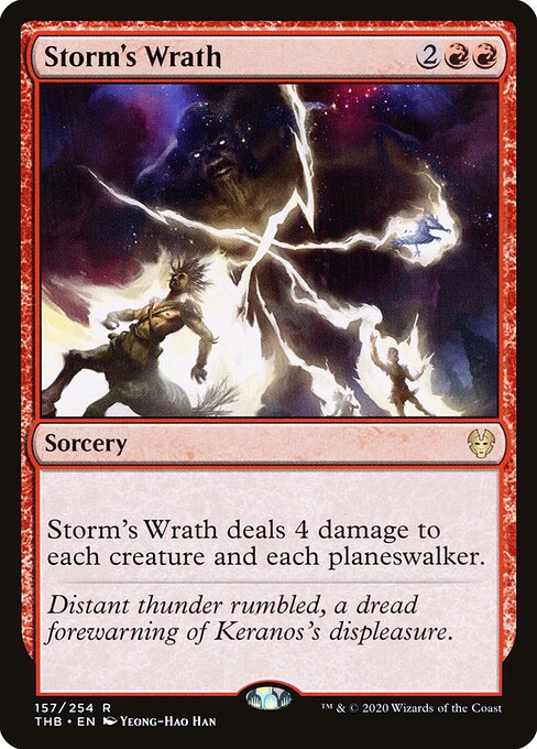 Storm's Wrath (THB) 157 - Foil - Near Mint