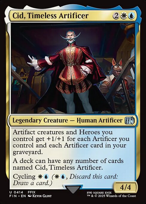 Cid, Timeless Artificer (FIN) 414 - Near Mint