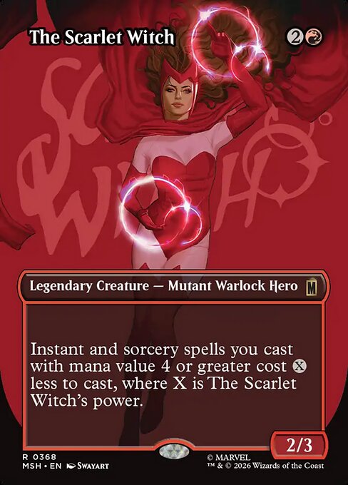 The Scarlet Witch (MSH) 368 - Near Mint