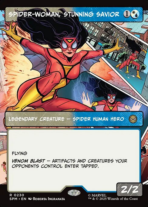 Spider-Woman, Stunning Savior (SPM) 230 - Near Mint