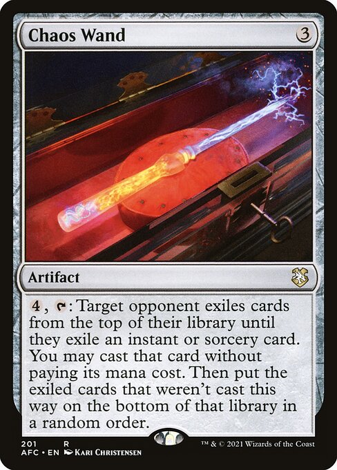 Chaos Wand (AFC) 201 - Near Mint