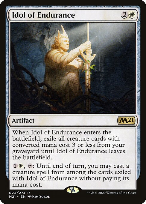 Idol of Endurance (M21) 23 - Near Mint