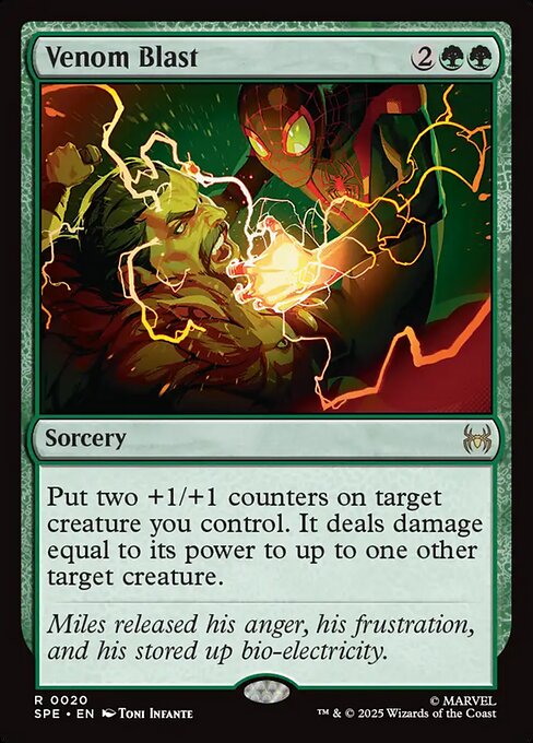 Venom Blast Foil (SPE) #20