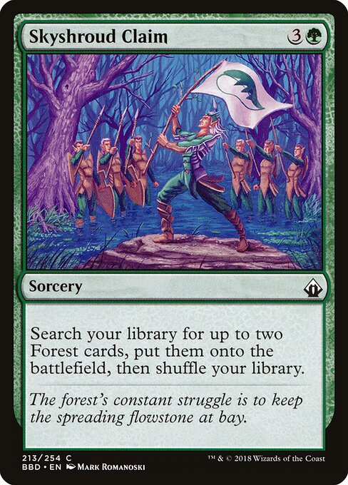 Skyshroud Claim (BBD) 213 - Near Mint