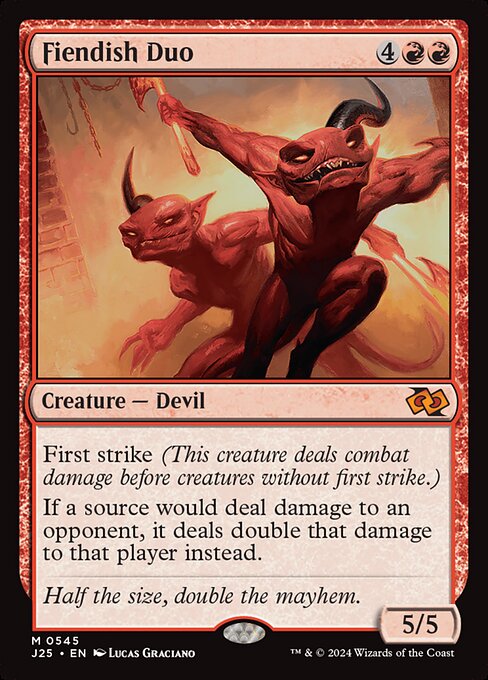 Fiendish Duo (J25) 545 - Near Mint