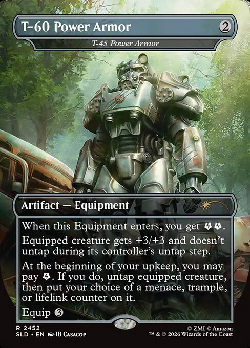 T-45 Power Armor Foil (SLD) #2452