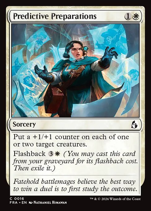 Predictive Preparations (FRA) 16 - Foil - Near Mint