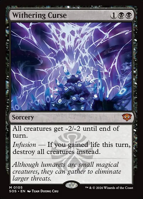 Withering Curse Foil (SOS) #105