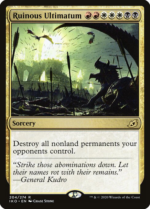 Ruinous Ultimatum (IKO) 204 - Near Mint