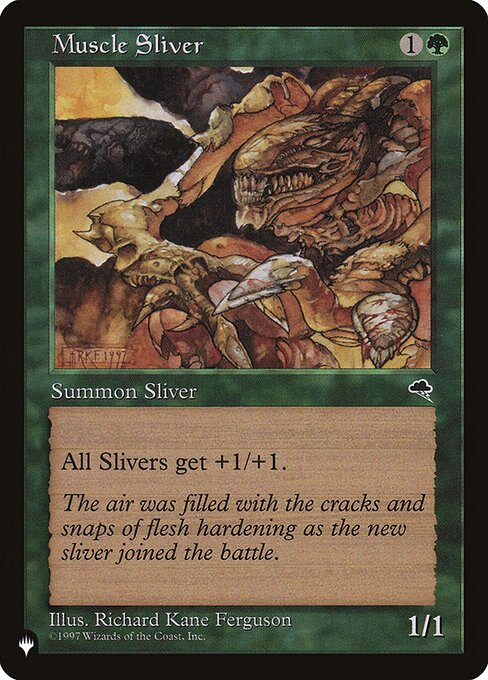 Muscle Sliver (PLST) TMP-238 - Near Mint
