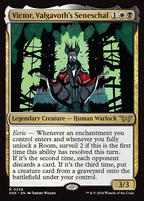 Victor, Valgavoth's Seneschal (DSK) 238 - Near Mint