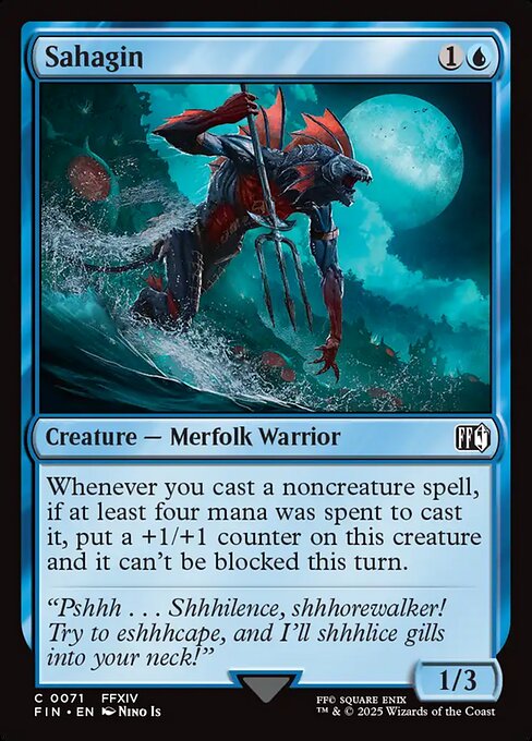 Sahagin Foil (FIN) #71