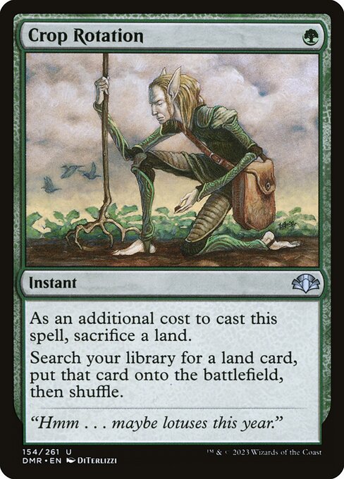 Crop Rotation (DMR) 154 - Foil - Near Mint