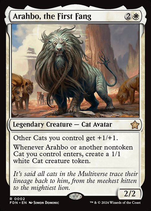 Arahbo, the First Fang (FDN) 2 - Near Mint