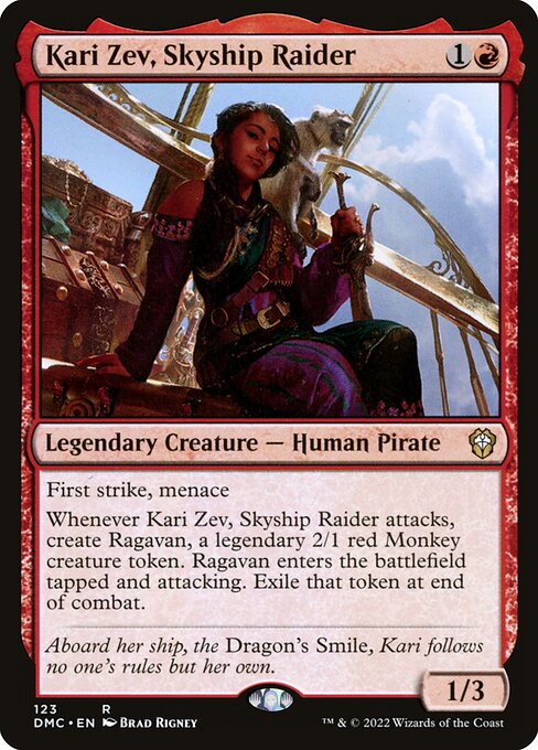 Kari Zev, Skyship Raider (DMC) 123 - Near Mint