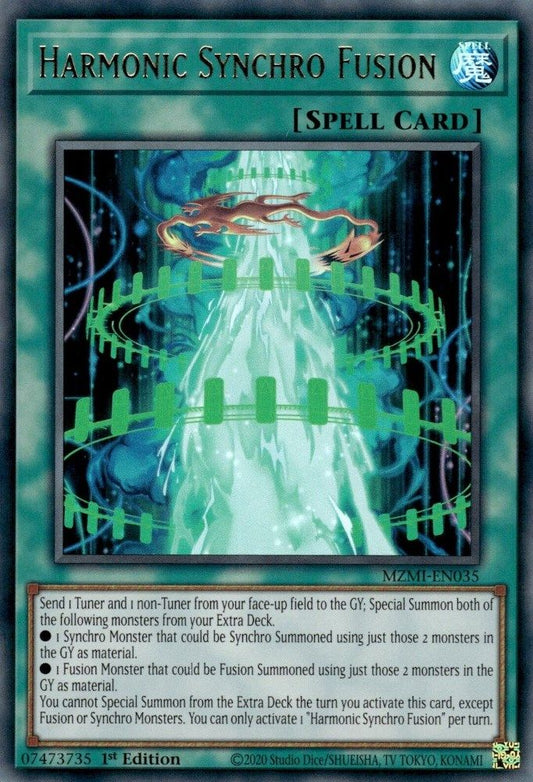 Harmonic Synchro Fusion [Ultra Rare] MZMI-EN035 Near Mint