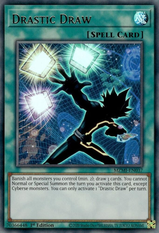 Drastic Draw [Ultra Rare] MZMI-EN037 Near Mint
