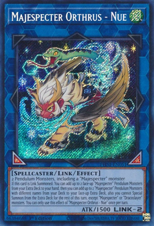 Majespecter Orthrus - Nue [Secret Rare] PHNI-EN051 Near Mint