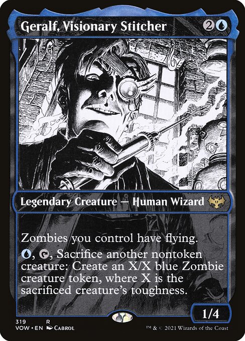Geralf, Visionary Stitcher Foil (VOW) #319