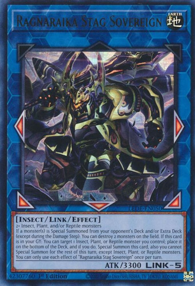 Ragnaraika Stag Sovereign [Ultra Rare] LEDE-EN050 Near Mint