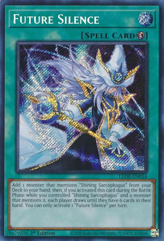 Future Silence [Secret Rare] LEDE-EN054 Near Mint
