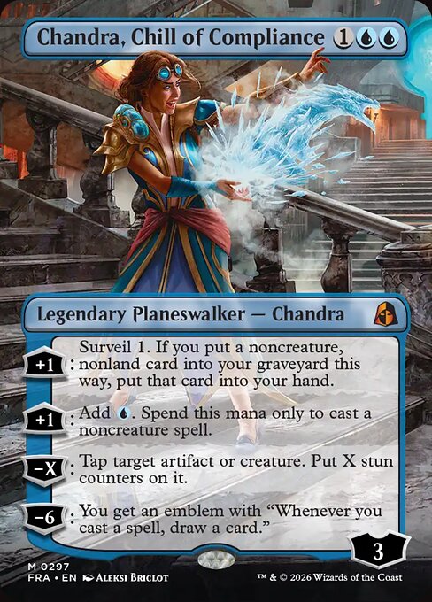 Chandra, Chill of Compliance (FRA) 297 - Near Mint
