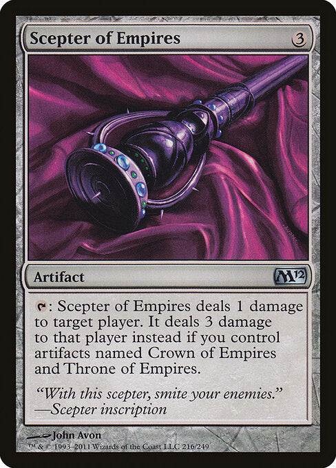 Scepter of Empires (M12) 216 - Near Mint
