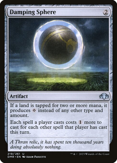 Damping Sphere Foil (DMR) #219