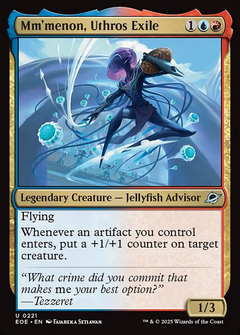 Mm'menon, Uthros Exile - Edge of Eternities