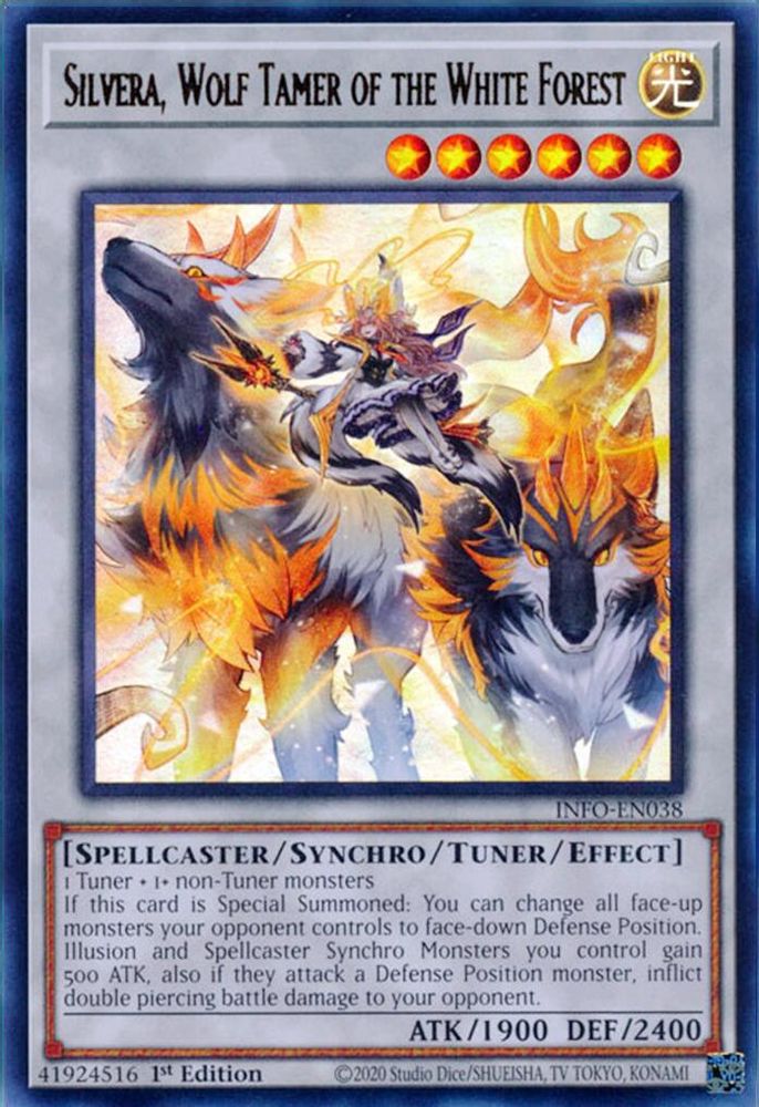 Silvera, Wolf Tamer of the White Forest [Ultra Rare] INFO-EN038 Near Mint