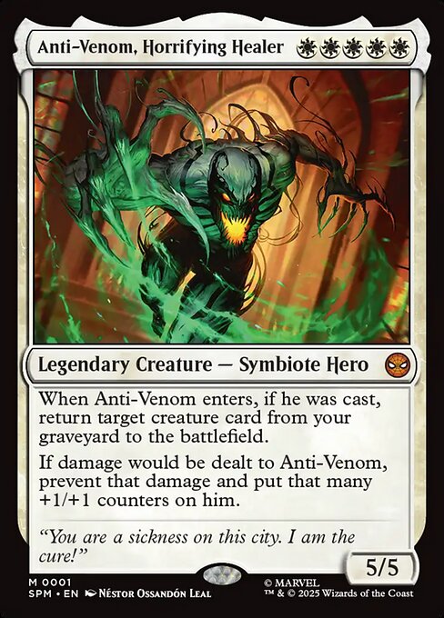 Anti-Venom, Horrifying Healer (SPM) 1 - Near Mint