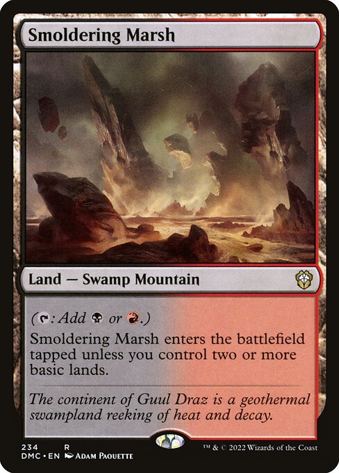 Smoldering Marsh (DMC) 234 - Near Mint